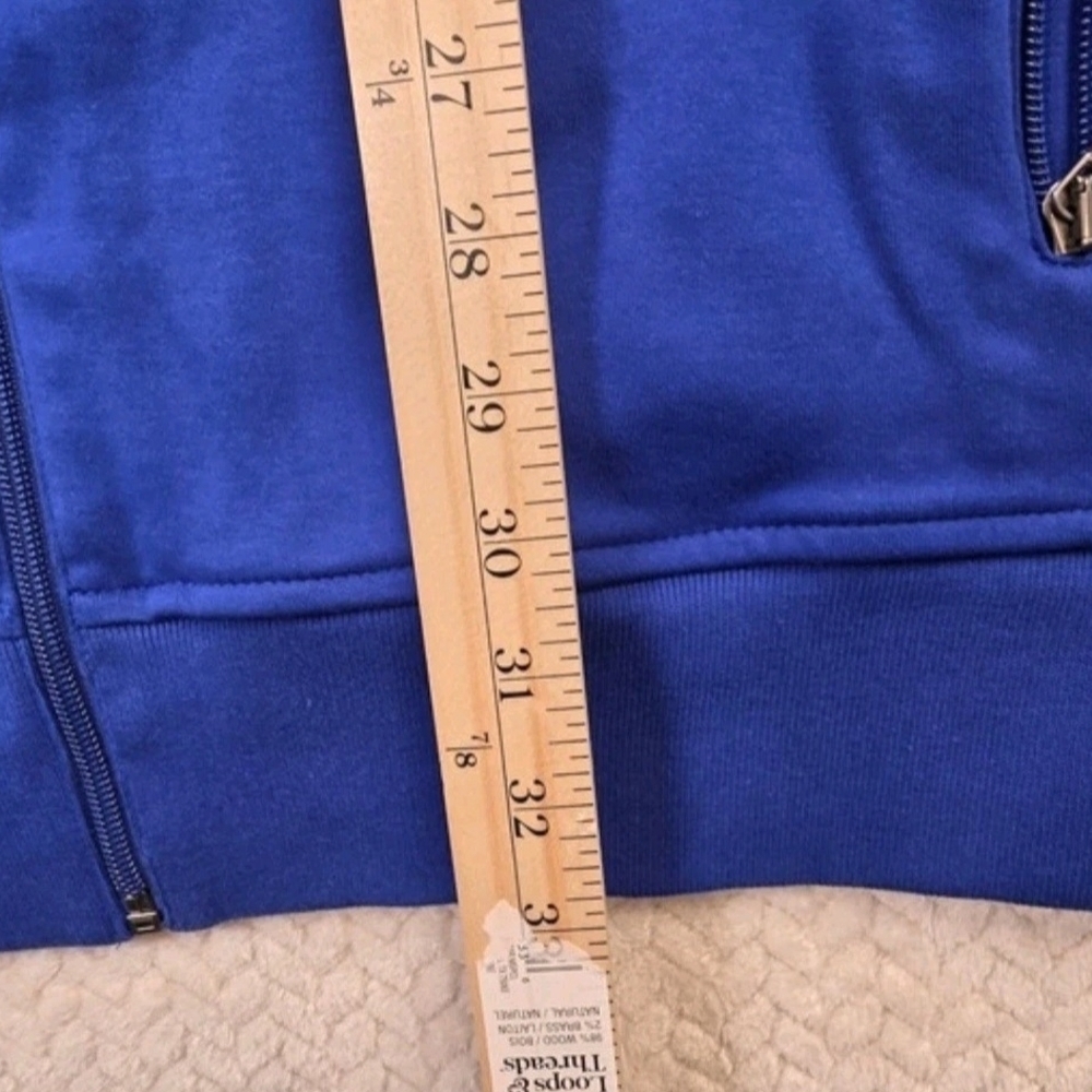 Polo Ralph Lauren Track Jacket Royal Blue White Stripe Full Zip Size 2XT NWT - Picture 8 of 8
